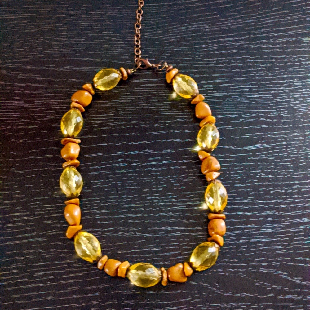 Handmade Beach Brown Necklace
